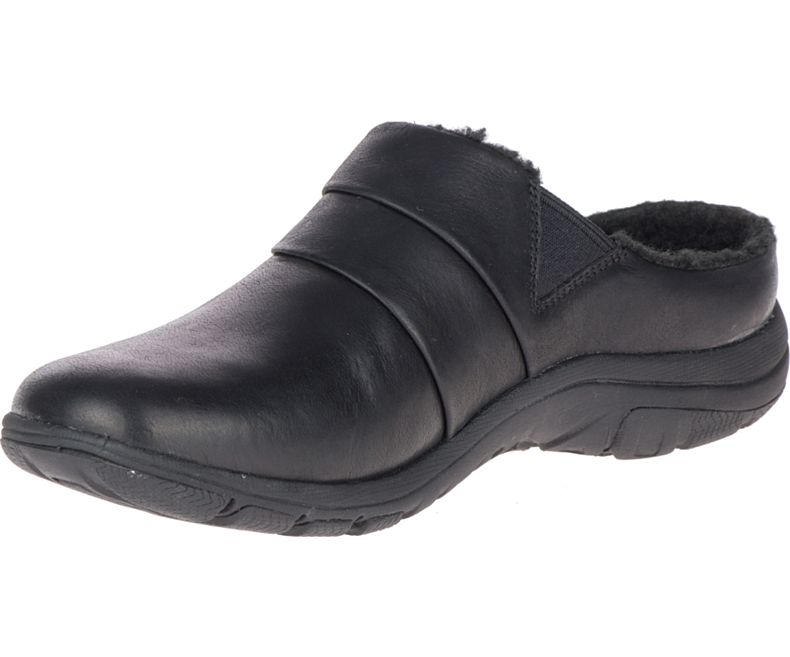 Merrell Dassie Ice Slip On Sko Dame Svarte | 41384W-1SB