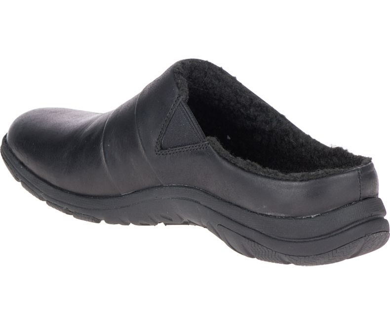 Merrell Dassie Ice Slip On Sko Dame Svarte | 41384W-1SB
