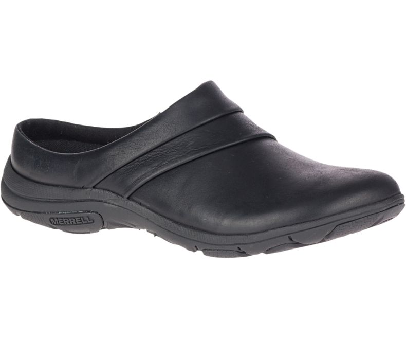 Merrell Dassie Stitch Badesandaler Tresko Dame Svarte | 39479W-1CB