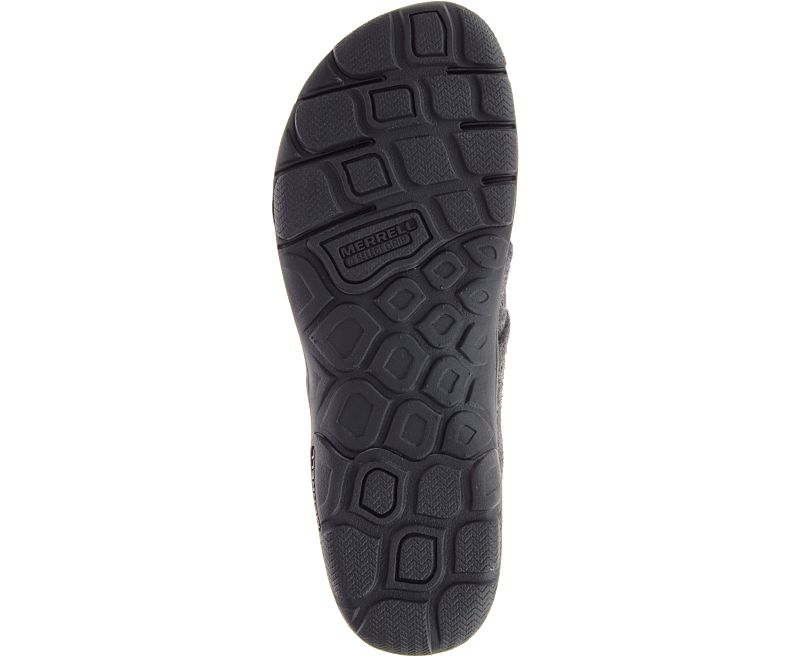 Merrell Dassie Stitch Badesandaler Ull Tresko Dame Mørke Grå | 39480W-1CD