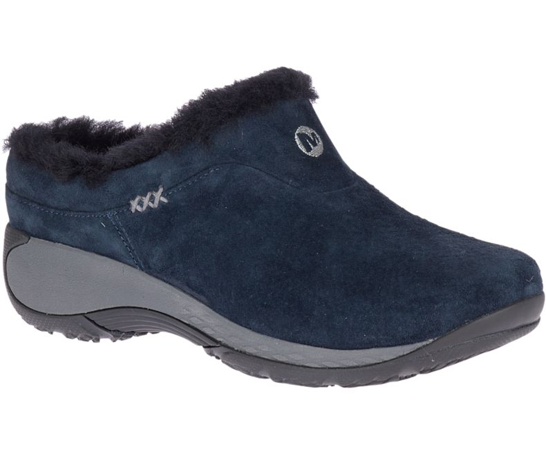 Merrell Encore Q2 Ice Tresko Dame Marineblå | 29576W-1CN