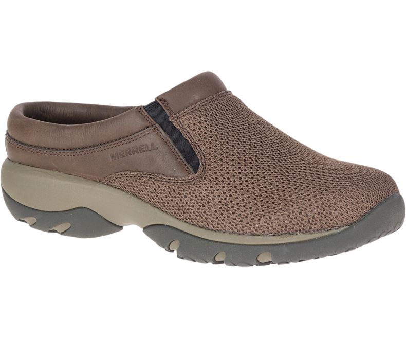 Merrell Encore Rexton Badesandaler Vent AC+ Tresko Herre Mørke Olivengrønne | 36265M-2CD