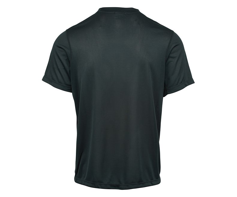 Merrell Entrada II Kort Sleeve Wicking Tech Tee Skjorter Med Korte Ermer Herre Svarte Olivengrønne | 32832M-2SB