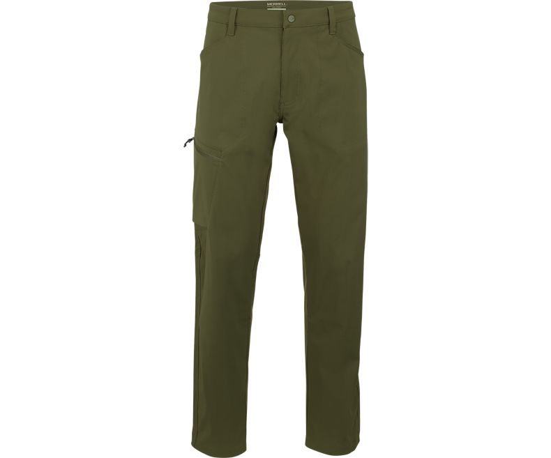 Merrell Entrada II Woven Pant Bukse Herre Olivengrønne | 40929M-2OP