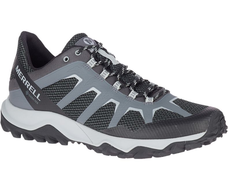 Merrell Fiery Gore -Tex® Løpesko Herre Grå | 40732M-2RG