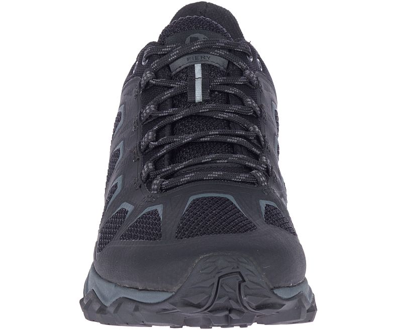 Merrell Fiery Løpesko Herre Svarte | 40734M-2RB