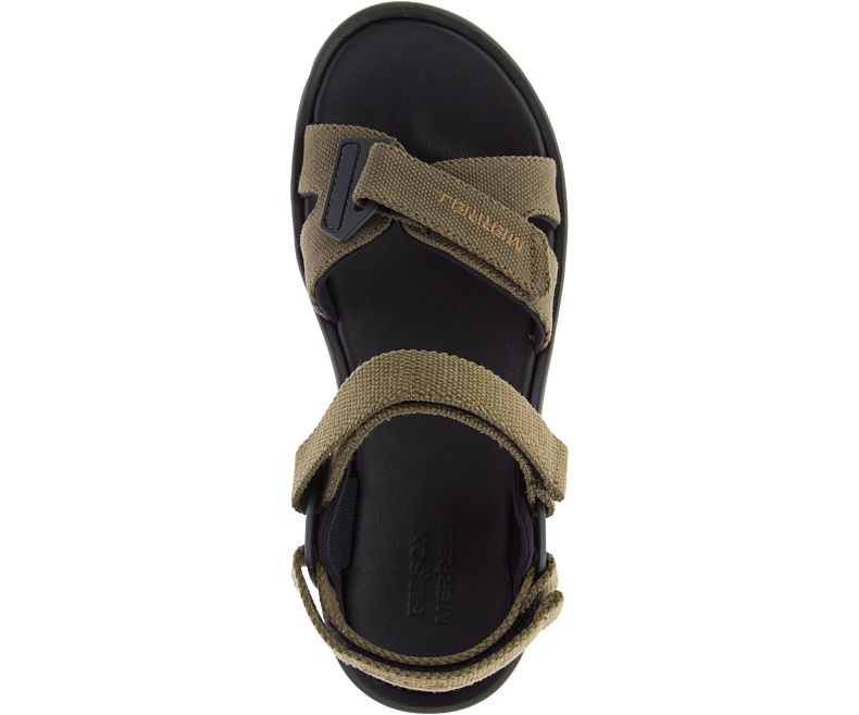 Merrell Filson Convertible Sandaler Herre Olivengrønne | 39665M-2SO