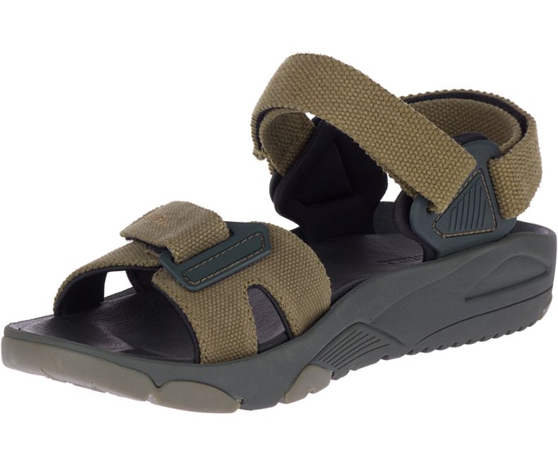 Merrell Filson Convertible Sandaler Herre Olivengrønne | 39665M-2SO