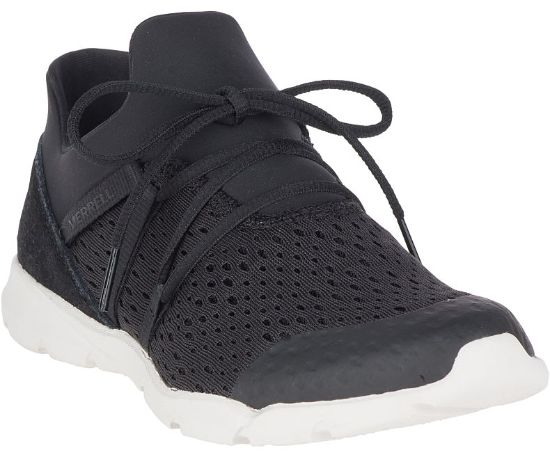 Merrell Flora Kindred Fritidssko Dame Svarte | 39617W-1CB