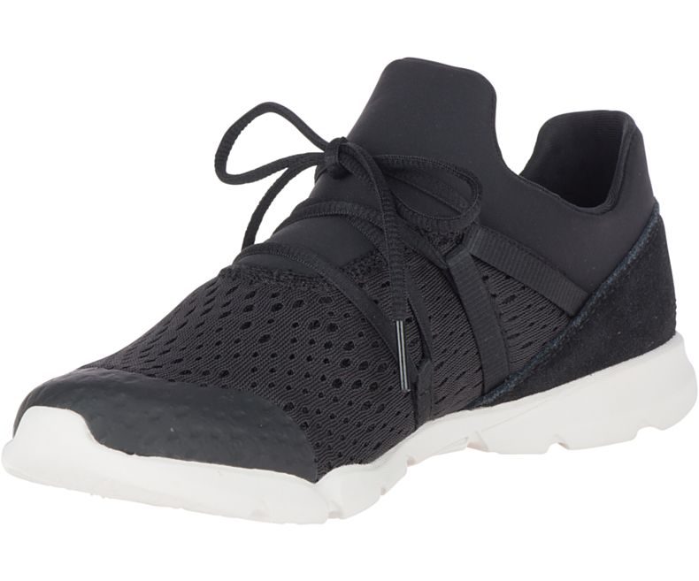 Merrell Flora Kindred Fritidssko Dame Svarte | 39617W-1CB