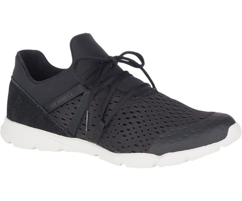 Merrell Flora Kindred Fritidssko Dame Svarte | 39617W-1CB