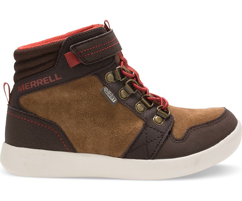 Merrell Freewheel Mid Boot Støvler Barn Brune | 30710K-2BB