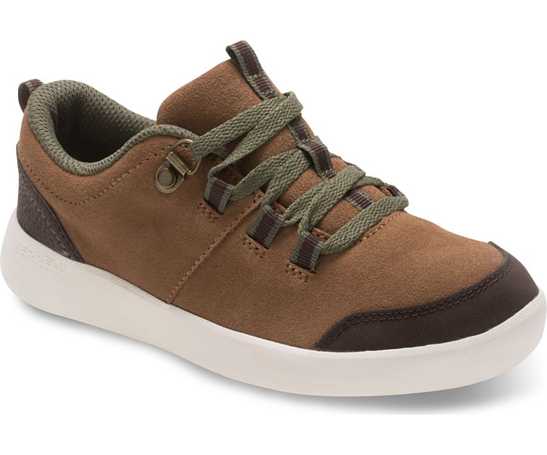 Merrell Freewheel Sneaker Fritidssko Barn Brune | 30132K-1CB