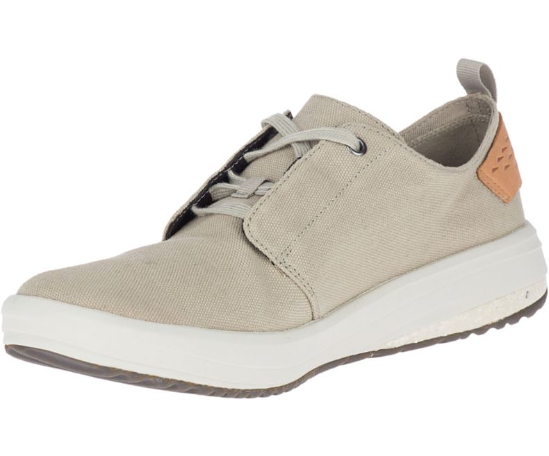 Merrell Gridway Canvas Fritidssko Herre Beige | 41285M-2CB