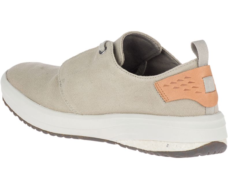 Merrell Gridway Canvas Fritidssko Herre Beige | 41285M-2CB