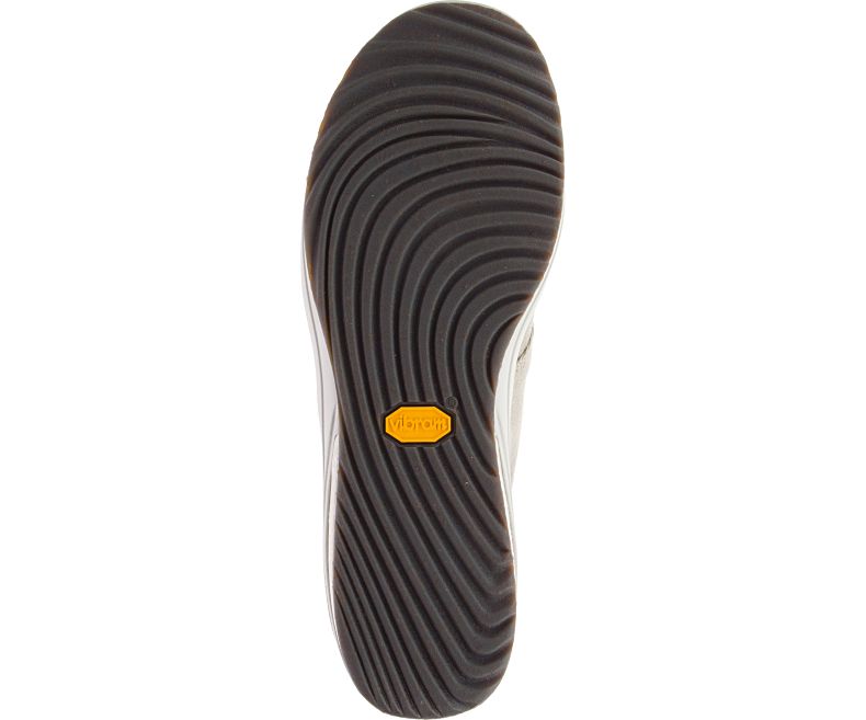 Merrell Gridway Mid Canvas Fjellstøvler Herre Beige | 41378M-2HB