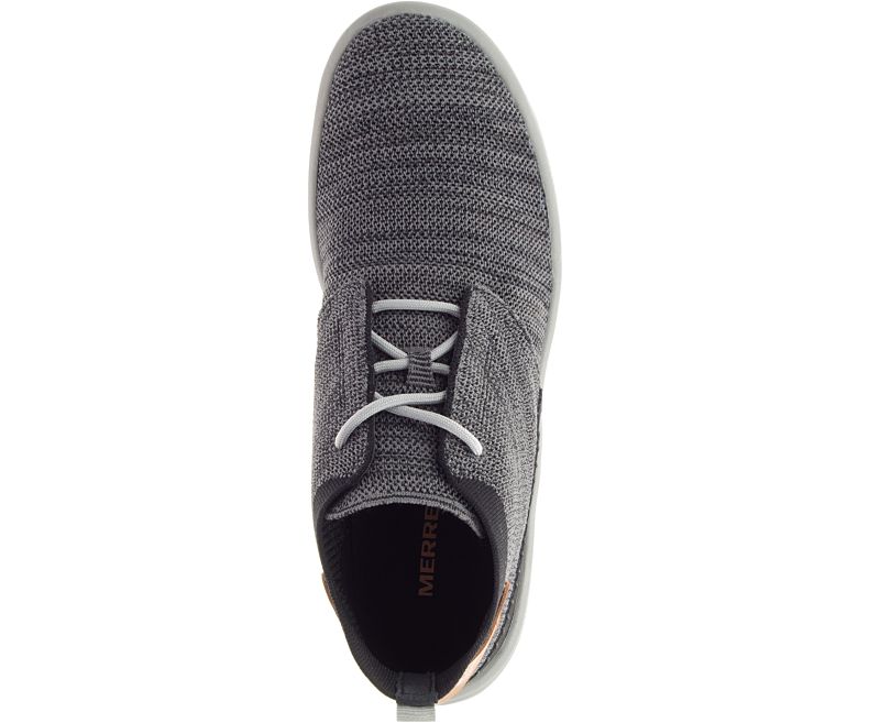 Merrell Gridway Mid Fritidssko Herre Svarte | 35886M-2CB