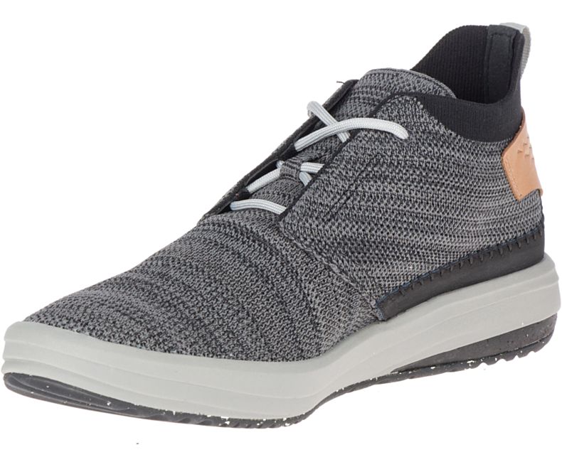 Merrell Gridway Mid Fritidssko Herre Svarte | 35886M-2CB