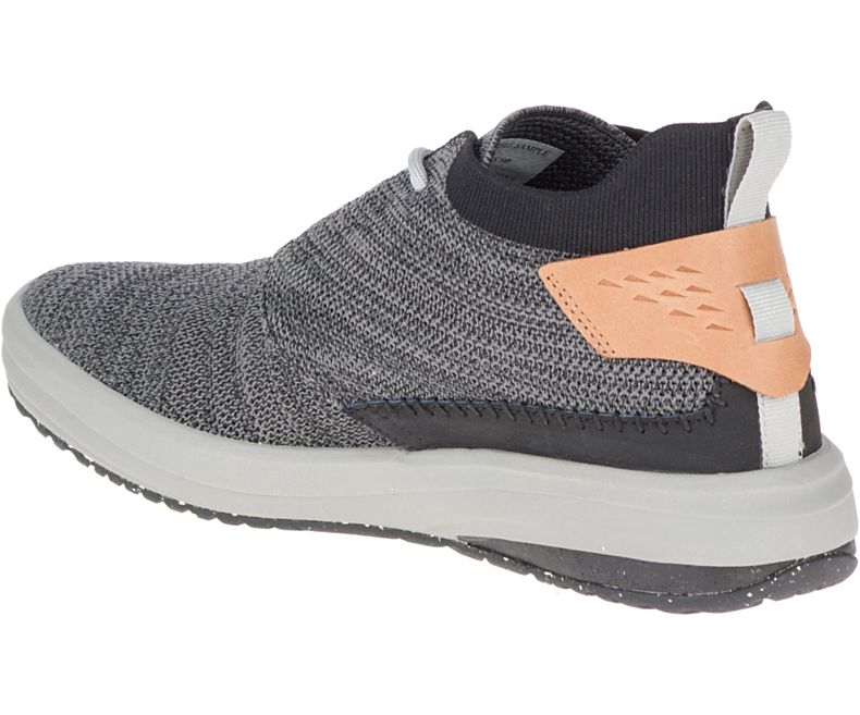 Merrell Gridway Mid Fritidssko Herre Svarte | 35886M-2CB