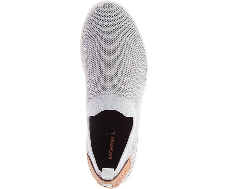 Merrell Gridway Moc Fritidssko Dame Grå | 35893W-1CG