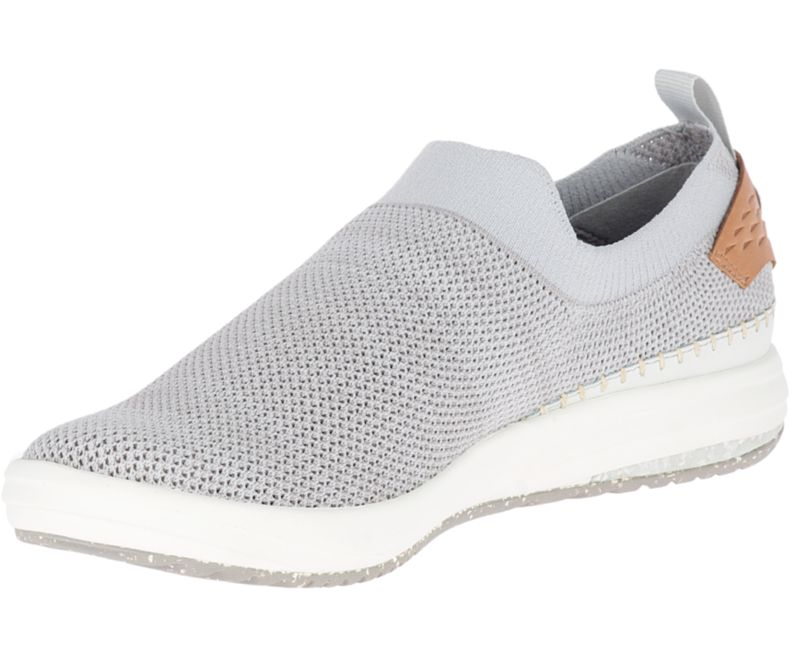 Merrell Gridway Moc Fritidssko Dame Grå | 35893W-1CG