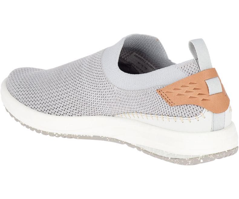Merrell Gridway Moc Fritidssko Dame Grå | 35893W-1CG