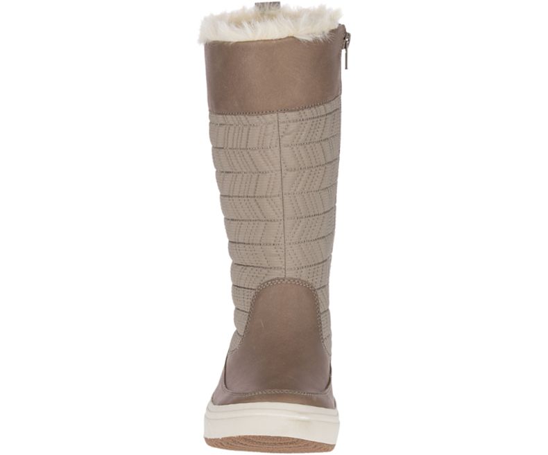 Merrell Haven Pull On Polar Vanntette Vanntette Sko Dame Brune | 41500W-1WB