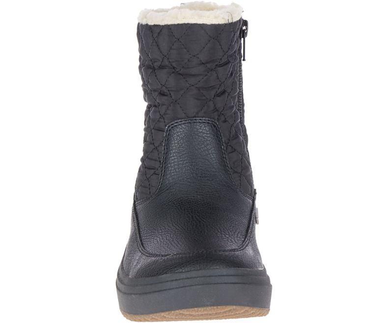 Merrell Holly Bluff Vanntette Fjellsko Dame Svarte | 41664W-1HB