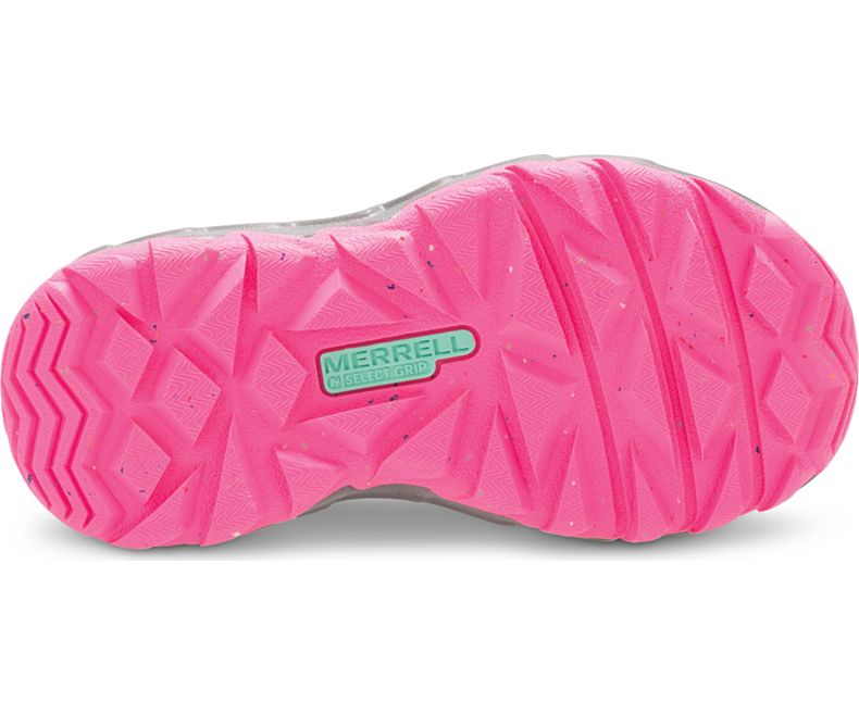Merrell Hydro 2.0 Sneaker Sandal Sandaler Barn Grå Rosa | 31312B-1SG