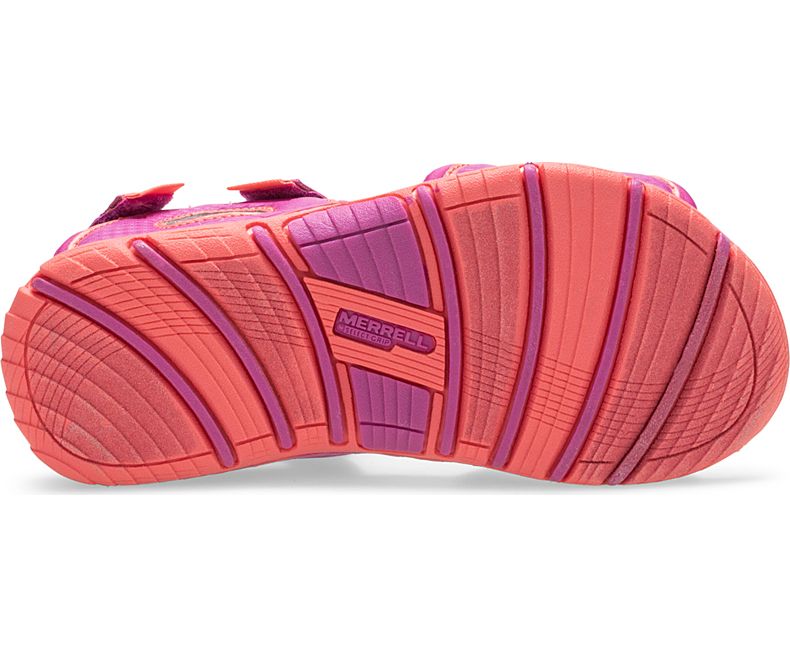 Merrell Hydro Blaze Sandal Sandaler Barn Lilla Korall | 38787B-1SP
