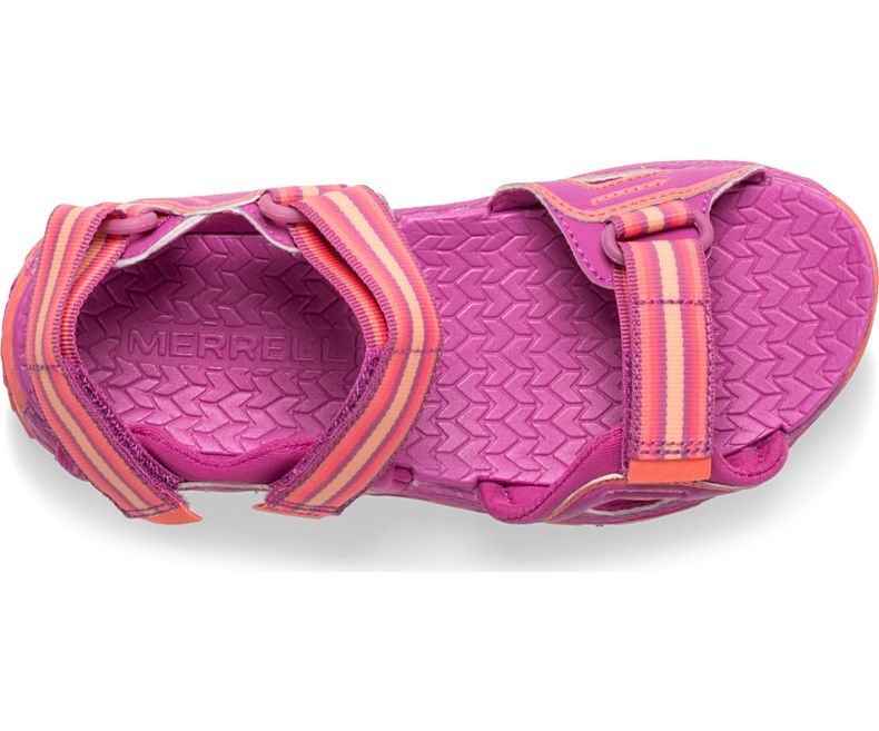 Merrell Hydro Blaze Sandal Sandaler Barn Lilla Korall | 38787B-1SP