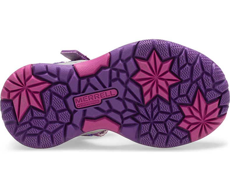 Merrell Hydro Monarch Jr. 2.0 Sandal Sandaler Barn Rosa Lilla | 31320B-1SR