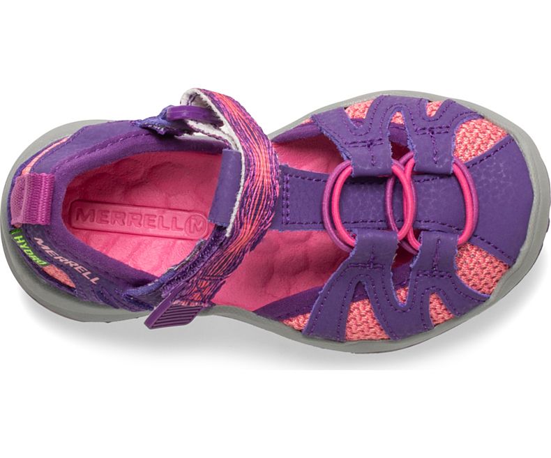 Merrell Hydro Monarch Jr. 2.0 Sandal Sandaler Barn Rosa Lilla | 31320B-1SR