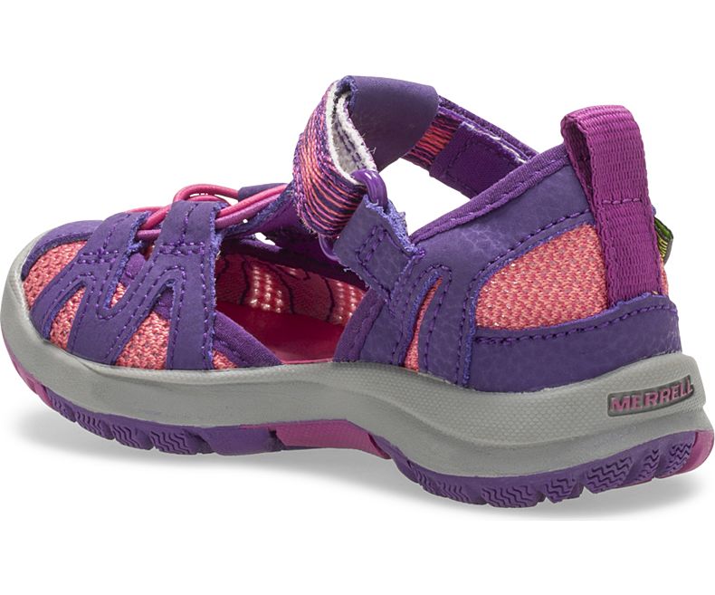 Merrell Hydro Monarch Jr. 2.0 Sandal Sandaler Barn Rosa Lilla | 31320B-1SR