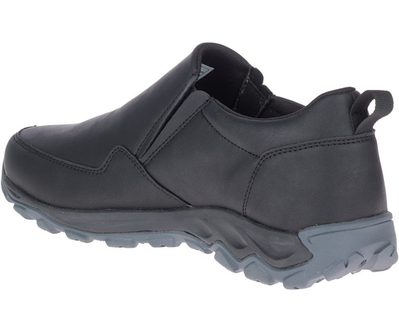 Merrell Ice Cap Guide Moc Vanntette Vinterstøvler Herre Svarte | 42722M-2WB