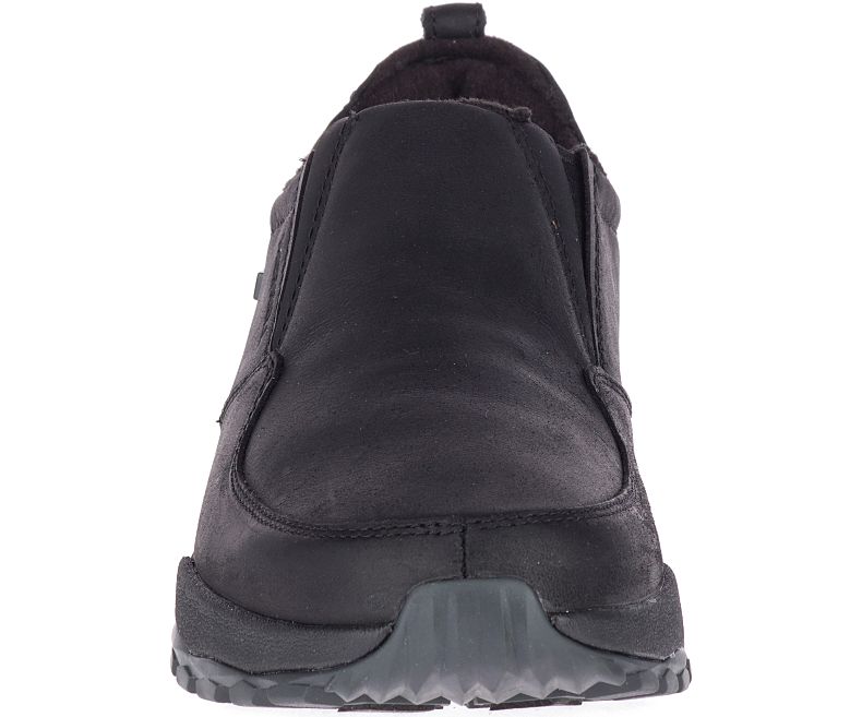 Merrell Icepack Guide Moc Polar Vanntette Fjellstøvler Dame Svarte | 41578W-1HB