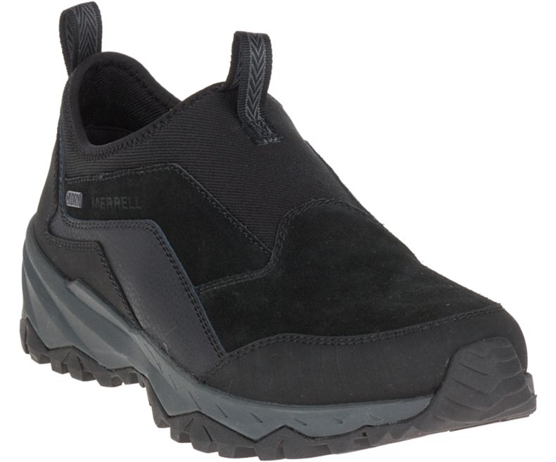 Merrell Icepack Moc Polar Vanntette Fritidssko Herre Svarte | 35132M-2CB
