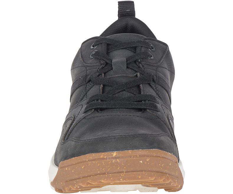 Merrell Indeway Lær Fritidssko Herre Svarte | 41238M-2CB