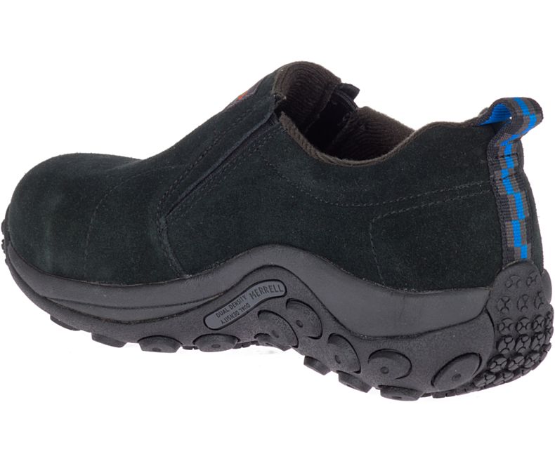 Merrell Jungle Moc Alloy Tå Arbeids Shoe Arbeidssko Dame Svarte | 40843W-1WB