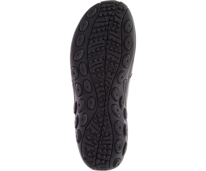 Merrell Jungle Moc Lær 2 Slip On Sko Herre Svarte | 39618M-2SA