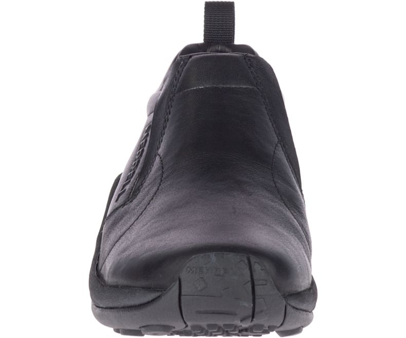 Merrell Jungle Moc Lær 2 Slip On Sko Herre Svarte | 39618M-2SA