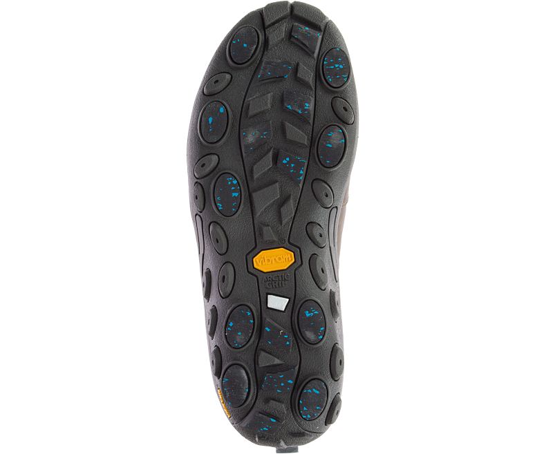 Merrell Jungle Moc Lær Vanntette Ice+ Slip On Sko Herre Brune | 35236M-2SB