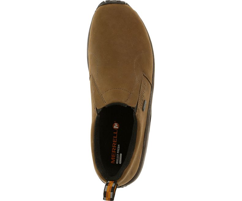 Merrell Jungle Moc Nubuck Vanntette Tresko Herre Brune | 16954M-2CB