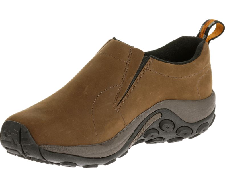 Merrell Jungle Moc Nubuck Vanntette Tresko Herre Brune | 16954M-2CB