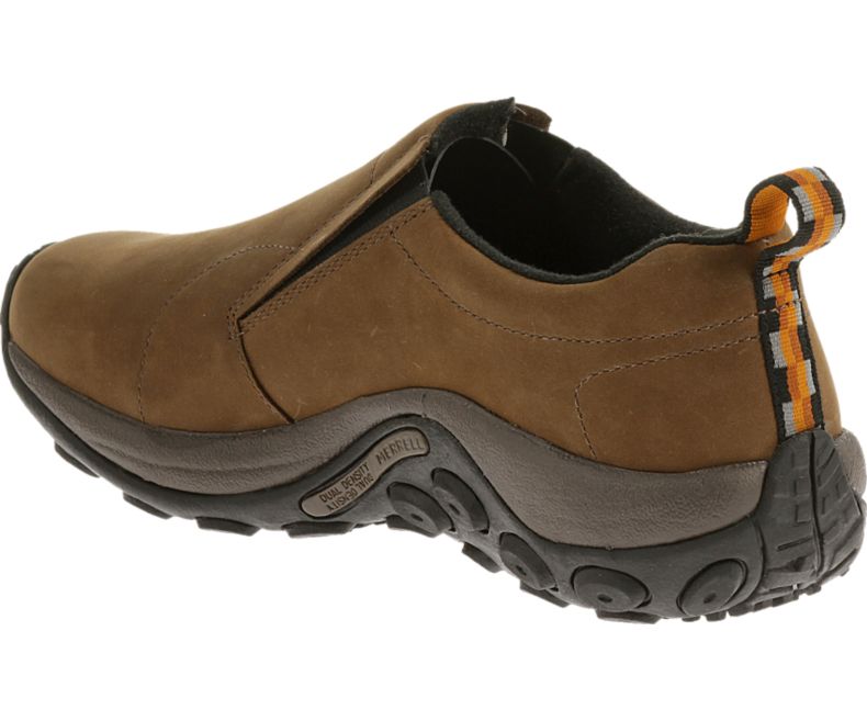 Merrell Jungle Moc Nubuck Vanntette Tresko Herre Brune | 16954M-2CB