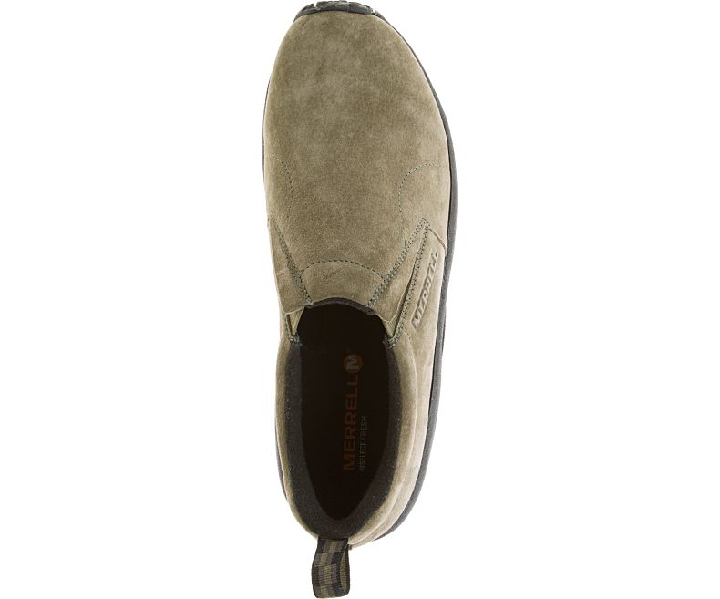 Merrell Jungle Moc Slip On Sko Herre Olivengrønne | 17703M-2SO