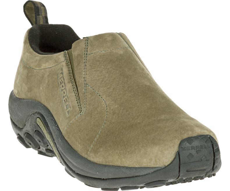 Merrell Jungle Moc Slip On Sko Herre Olivengrønne | 17703M-2SO