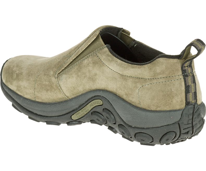 Merrell Jungle Moc Slip On Sko Herre Olivengrønne | 17703M-2SO
