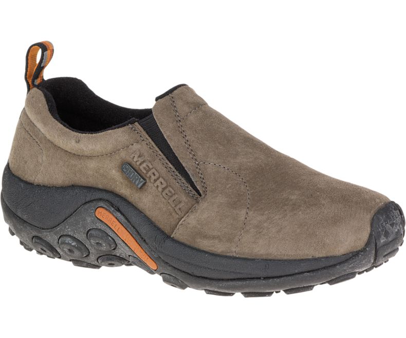 Merrell Jungle Moc Vanntette Tresko Dame Mørke Olivengrønne | 16958W-1CD