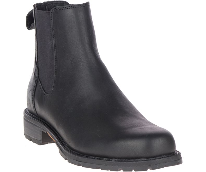 Merrell Legacy Chelsea Vanntette Støvler Herre Svarte | 41102M-2BB
